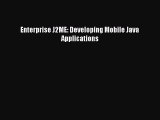 Read Enterprise J2ME: Developing Mobile Java Applications Ebook Free