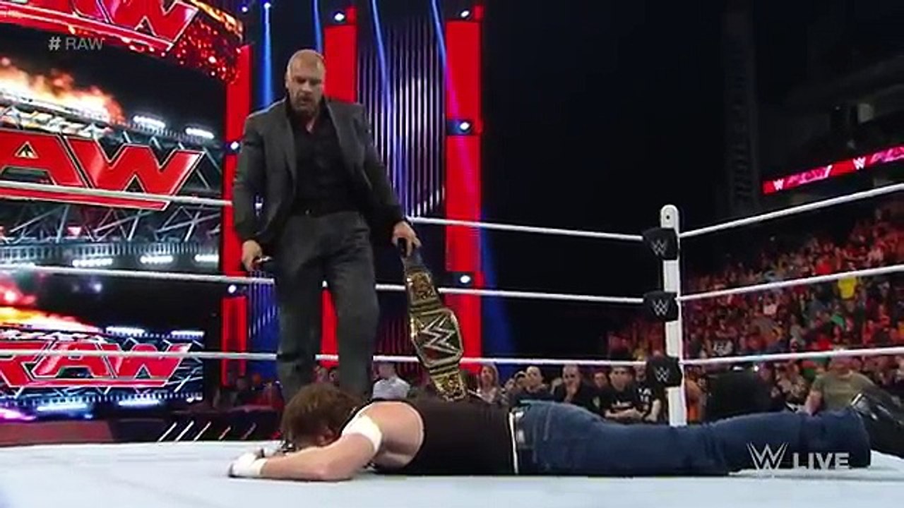 Dean Ambrose vs. Alberto Del Rio- Raw, Februry 29, 2016