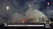 Nuit de violence à Calais après le début du démantèlement de la 