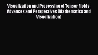 Download Visualization and Processing of Tensor Fields: Advances and Perspectives (Mathematics
