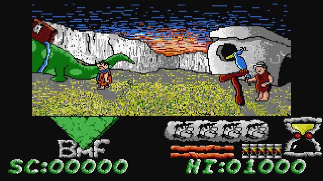ATARI ST THE FLINTSTONES AKA Fred Feuerstein (1988)(Hanna-Barbera-Productions)[cr Bladerunners]