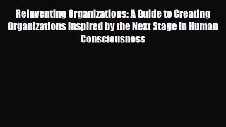 [PDF] Reinventing Organizations: A Guide to Creating Organizations Inspired by the Next Stage