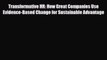 [PDF] Transformative HR: How Great Companies Use Evidence-Based Change for Sustainable Advantage