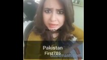 Pakistani Female Newscaster  copying TV Host Ayesha Sana in Her Dubsmash Video.