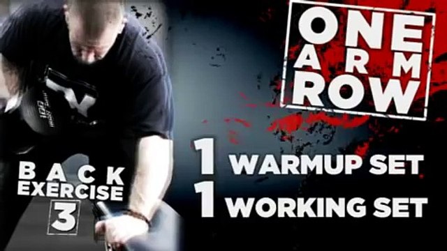 Dorian Yates Back Workout Blood & Guts Training Program