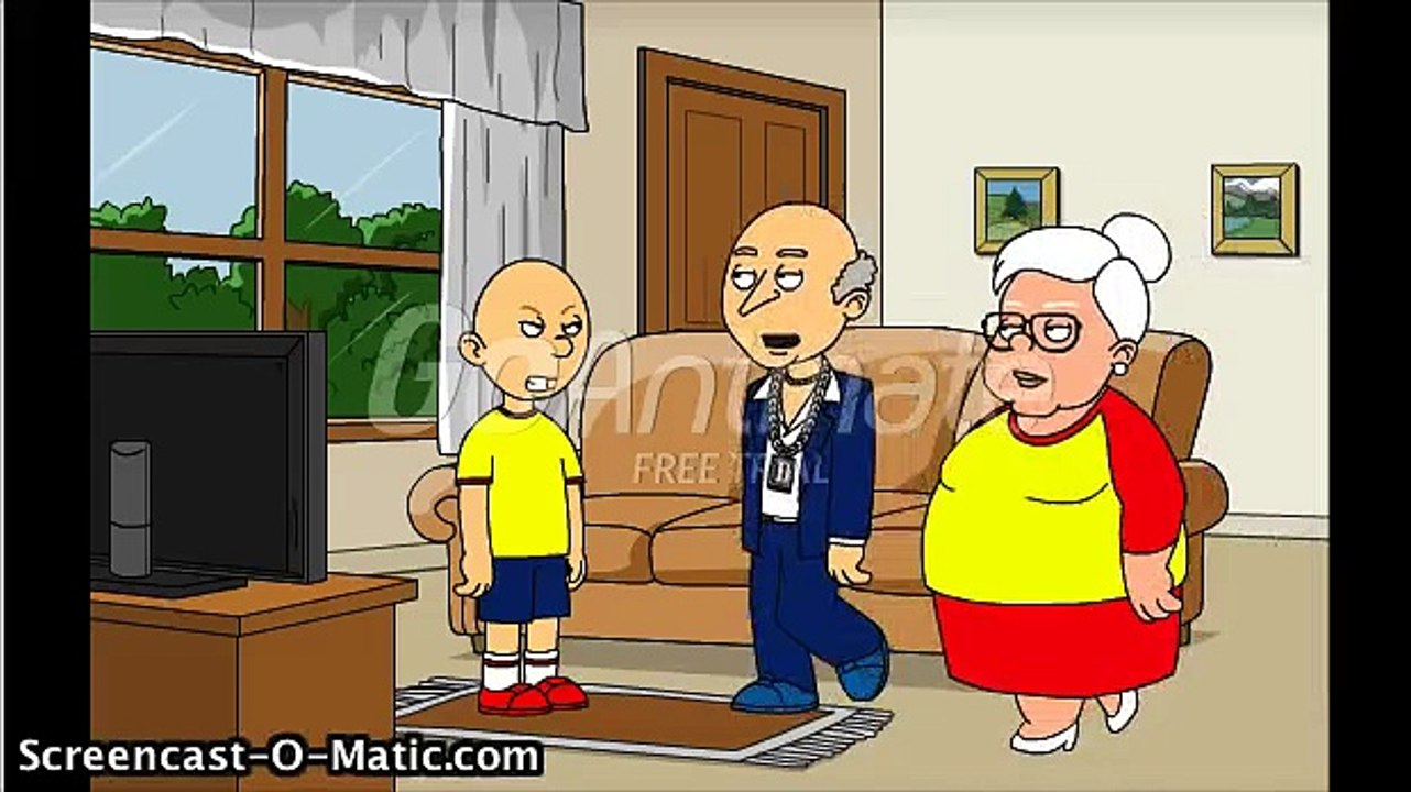 Caillou Gets Grounded on Thanksgiving