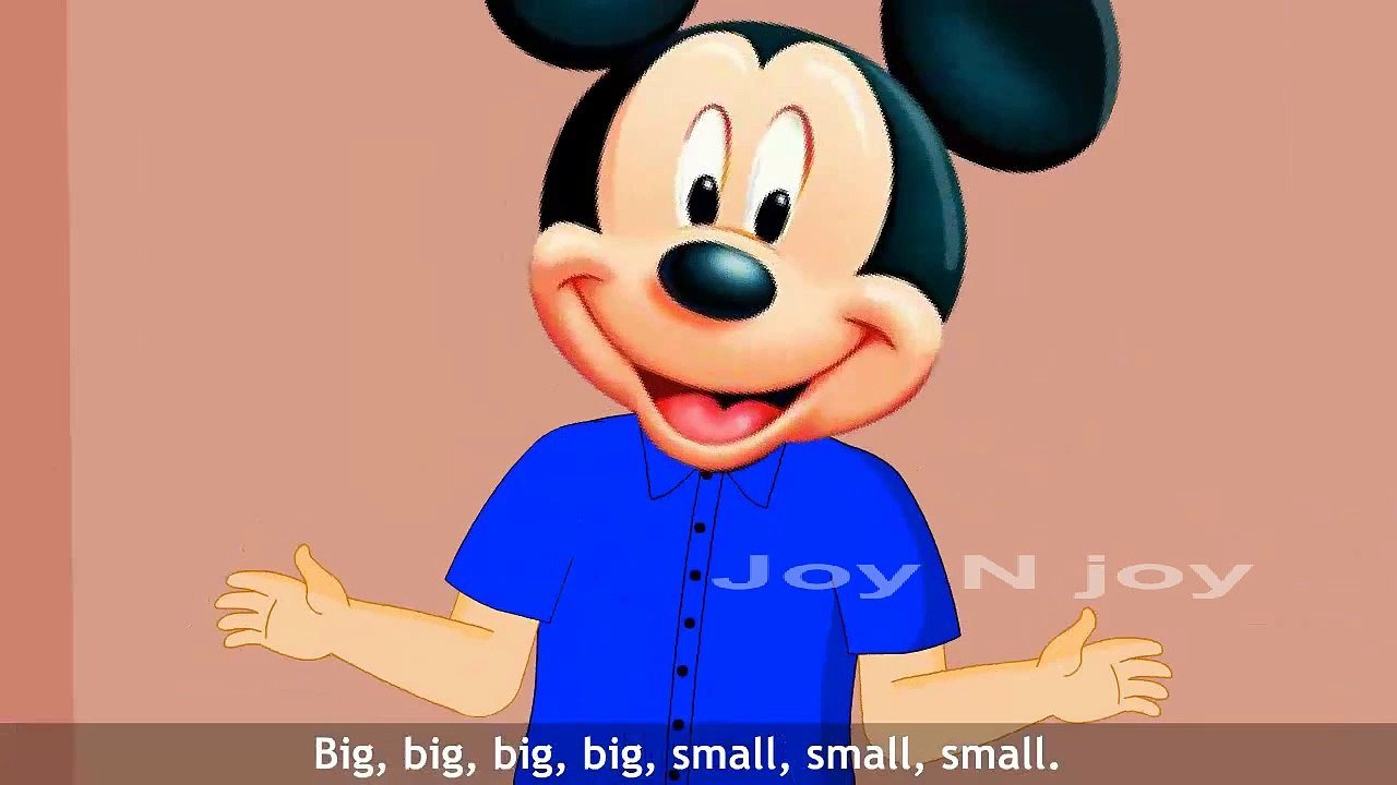 Mickey Mouse Open Shut Them Rhyme | 3D Animated Cartoon And Videos | New Version songs For Kids