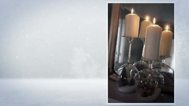 новогодний декор Свечи своими руками