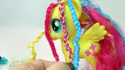 Май литл пони. My Little Pony. Делаем прически для Флатершай