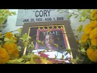 Family, friends remember Cory Aquino on fifth death anniversary