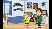Caillou gets grounded and ungrounded