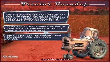 CARS ! #1 Tractor Roundup - Lightning McQueen & Tractor - Disney Cars 4K UHD