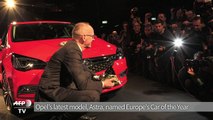 New Opel Astra named Europe's Car of the Year