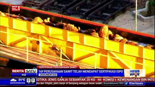 149 Perusahaan Sawit Dapatkan Sertifikasi ISP