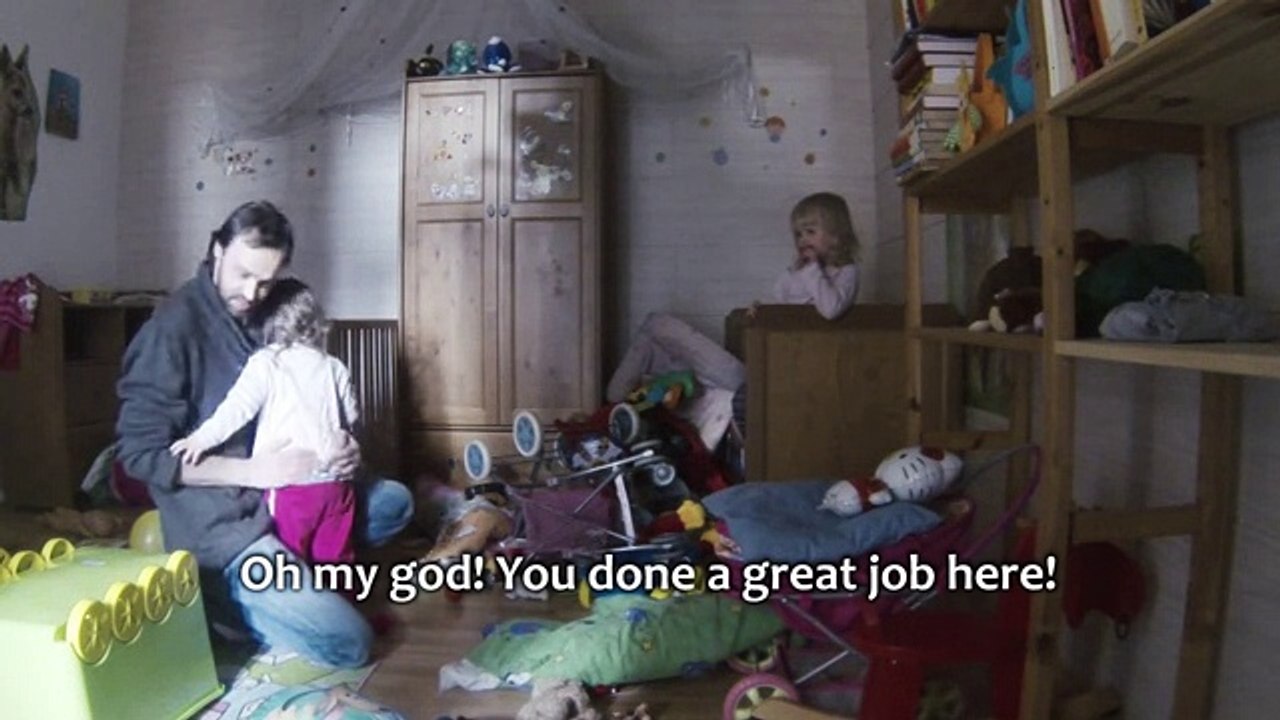 Twins Bedtime - Funny Twins At Work Designing Kids Room - Interior Design Time Lapse