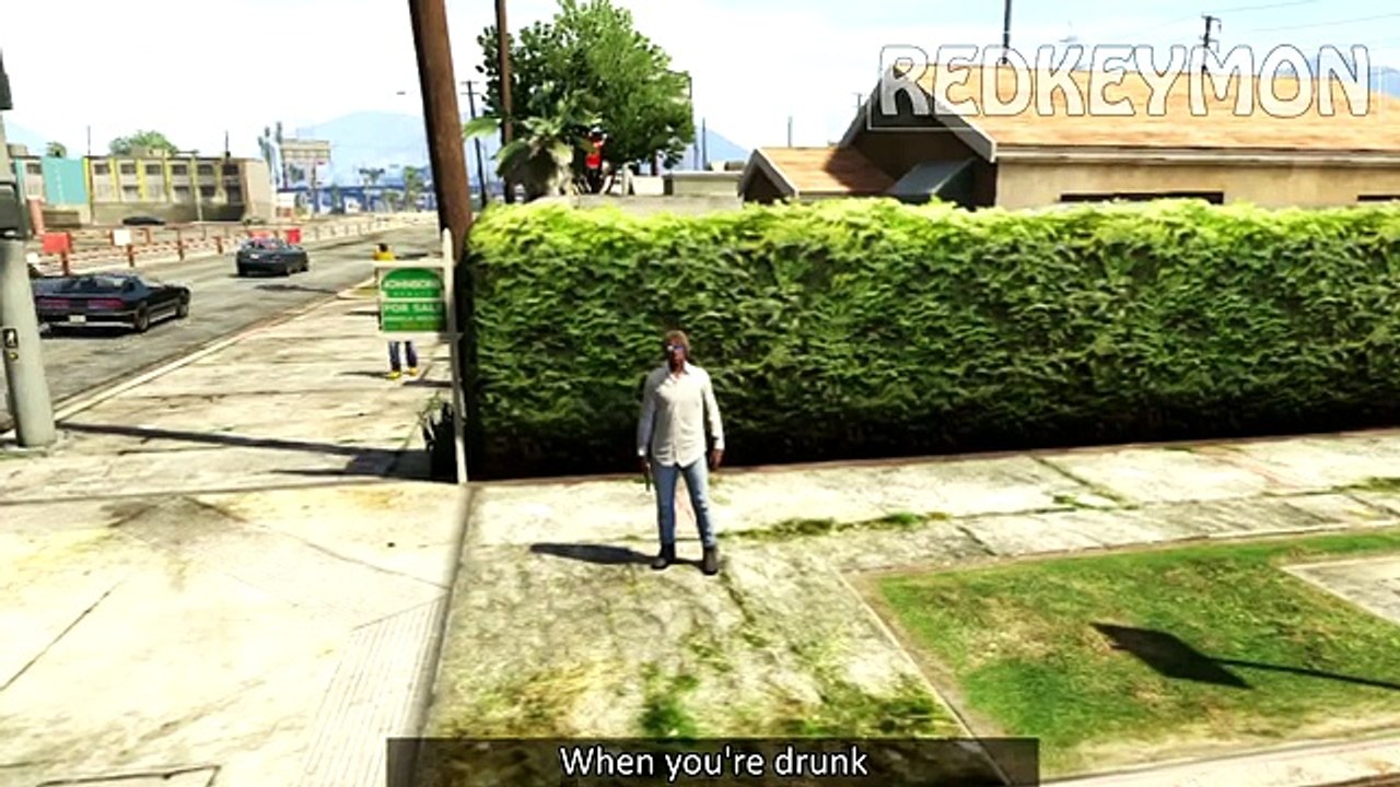 RedKeyMon CRAZY GTA 5 STUNTS & FAILS (GTA 5 Fun...