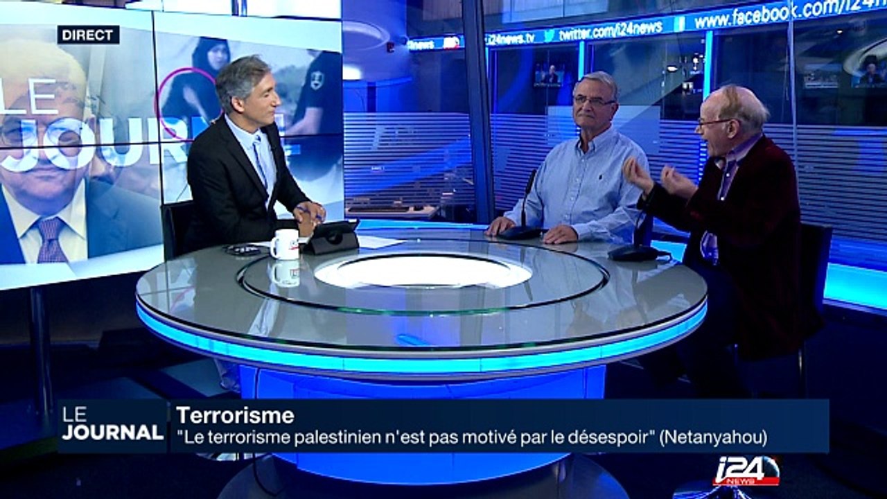 "Le terrorisme palestinien n'est pas motivé par le désespoir", Netanyahou