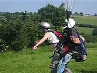 Baptême de parapente juin 07