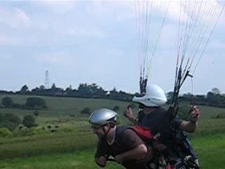 Baptême de parapente juin 07