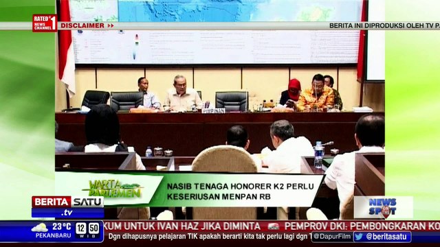 Komisi II DPR Angkat Masalah Pengangkatan Tenaga Honorer K-2