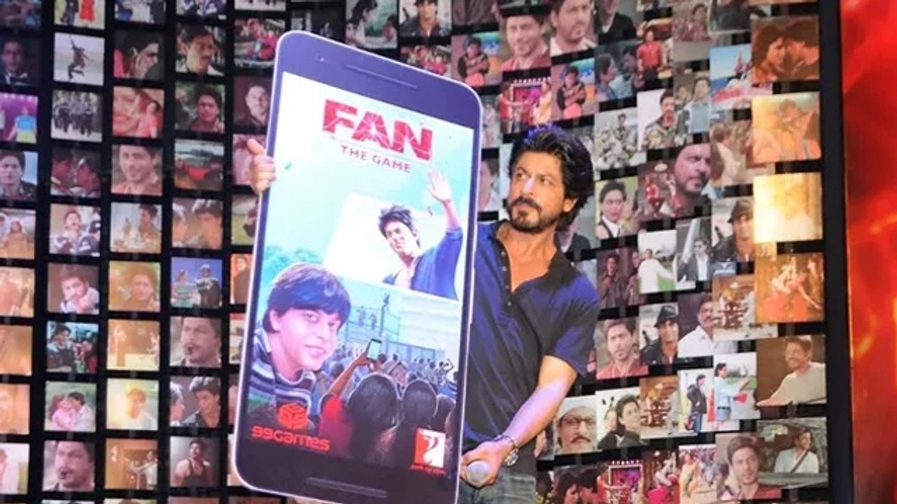 Shahrukh Khan Launches FAN Mobile Game