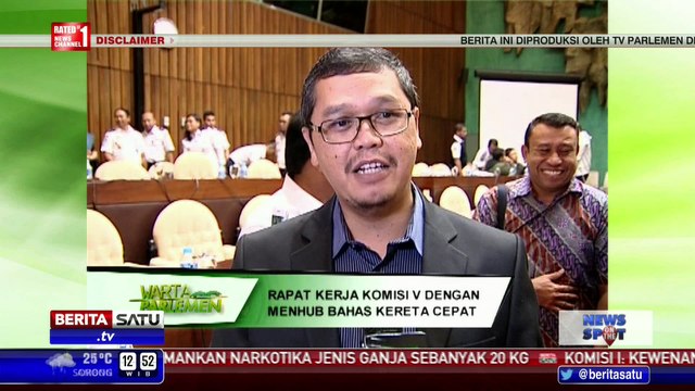 Komisi V DPR Setujui Proyek Kereta Cepat, Asal ...