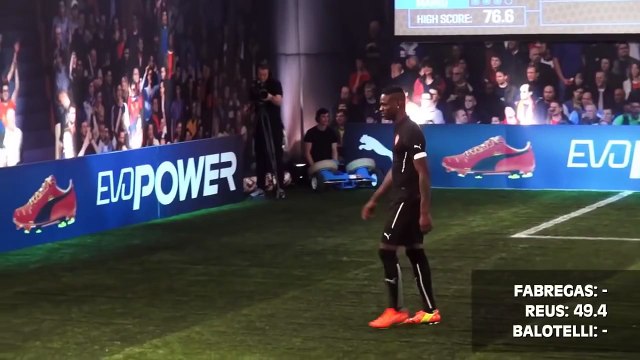 BALOTELLI vs. REUS vs. FABREGAS - evoPOWER CHALLENGE - Part 1 2