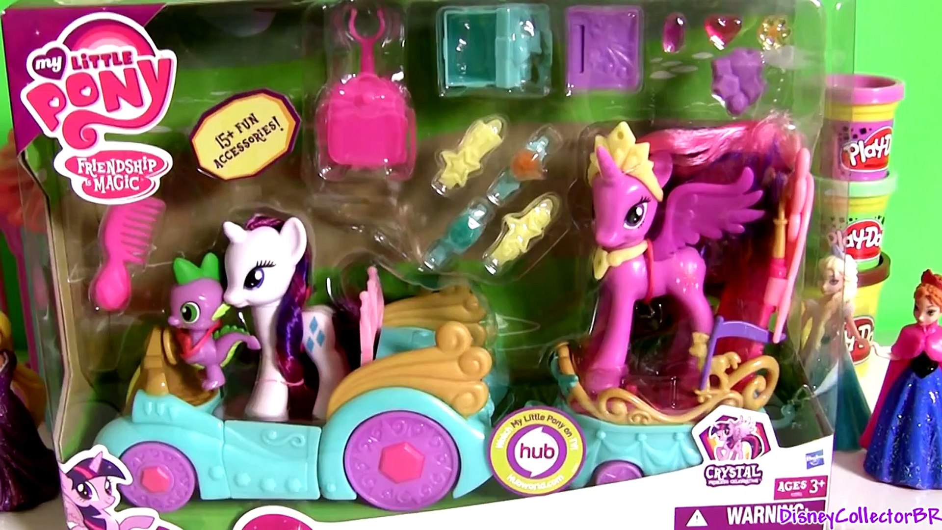 my little pony princess celebration cars set