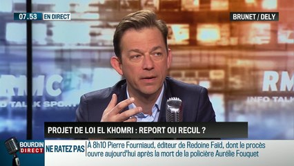 Brunet & Dély: Projet de loi El Khomri: Simple report ou recul du gouvernement ? - 01/03