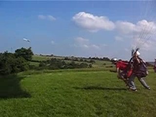 Baptême de parapente juin 07 pierre