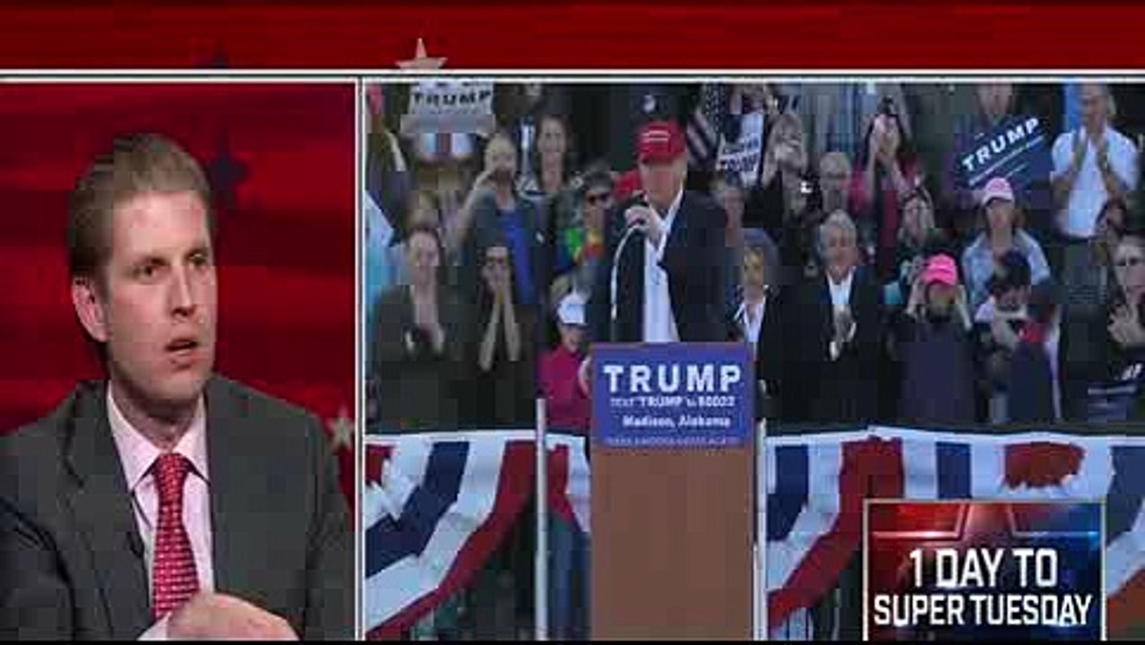 Eric Trump on Fathers Expectations