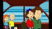 Caillou Distracts his Dad and gets Grounded