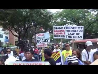 Filipinos, Vietnamese protest China's bullying in disputed waters
