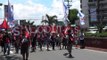 Labor Day protesters gather in Manila-Quezon City landmark