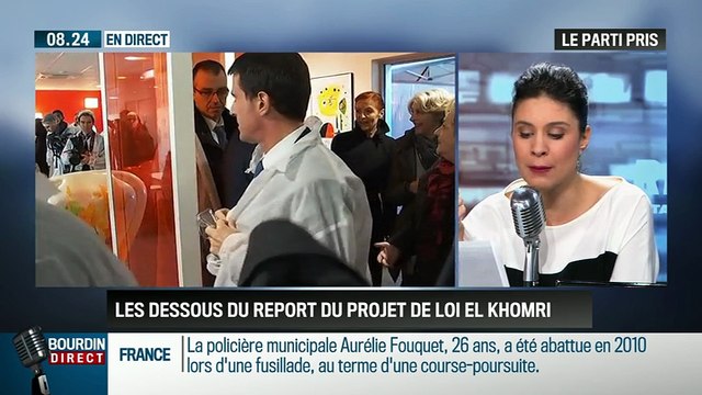 Le parti pris d'Apolline de Malherbe: La CFDT obtient le report de la présentation du projet de loi sur le travail - 01/03