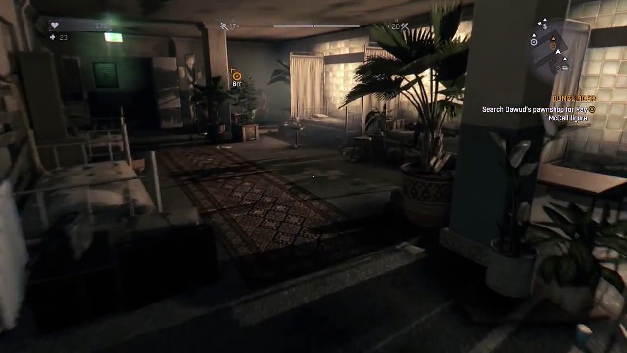 Dying Light GUNSLINGER search dawud pawnshop for ray mccall figure