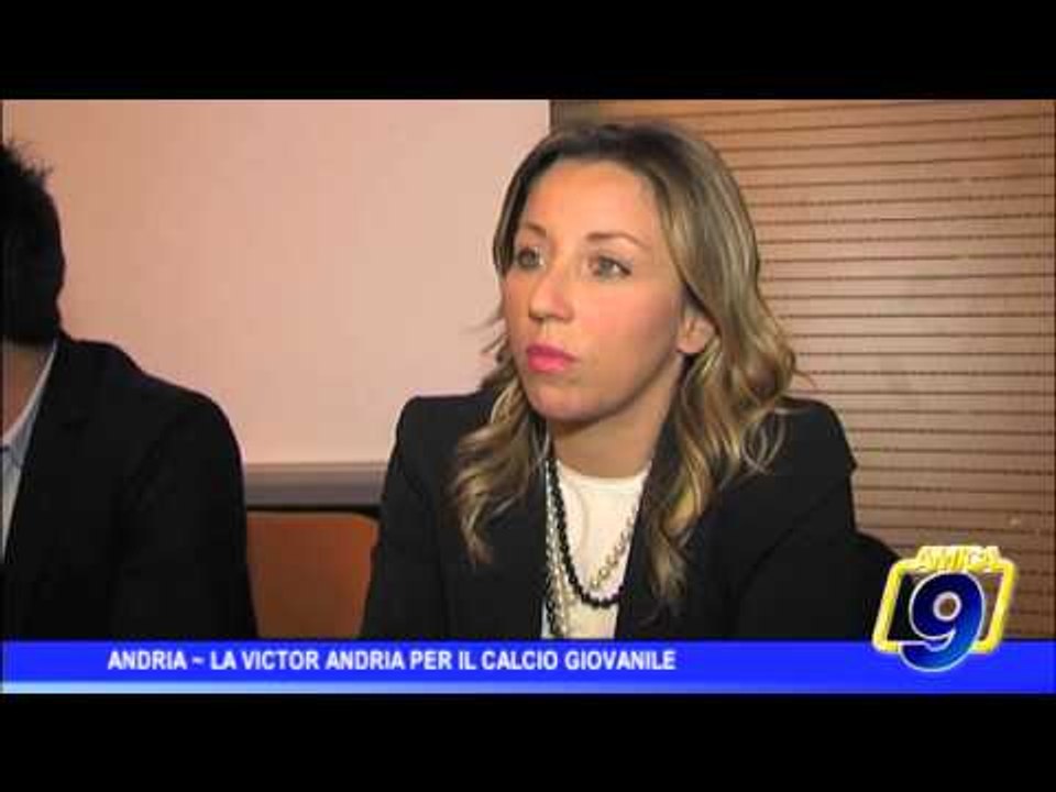Andria |  La Victor Andria per il calcio giovanile