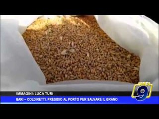 Bari   Coldiretti, presidio al Porto