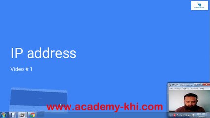 What is IP address video # 1 (URDU)?