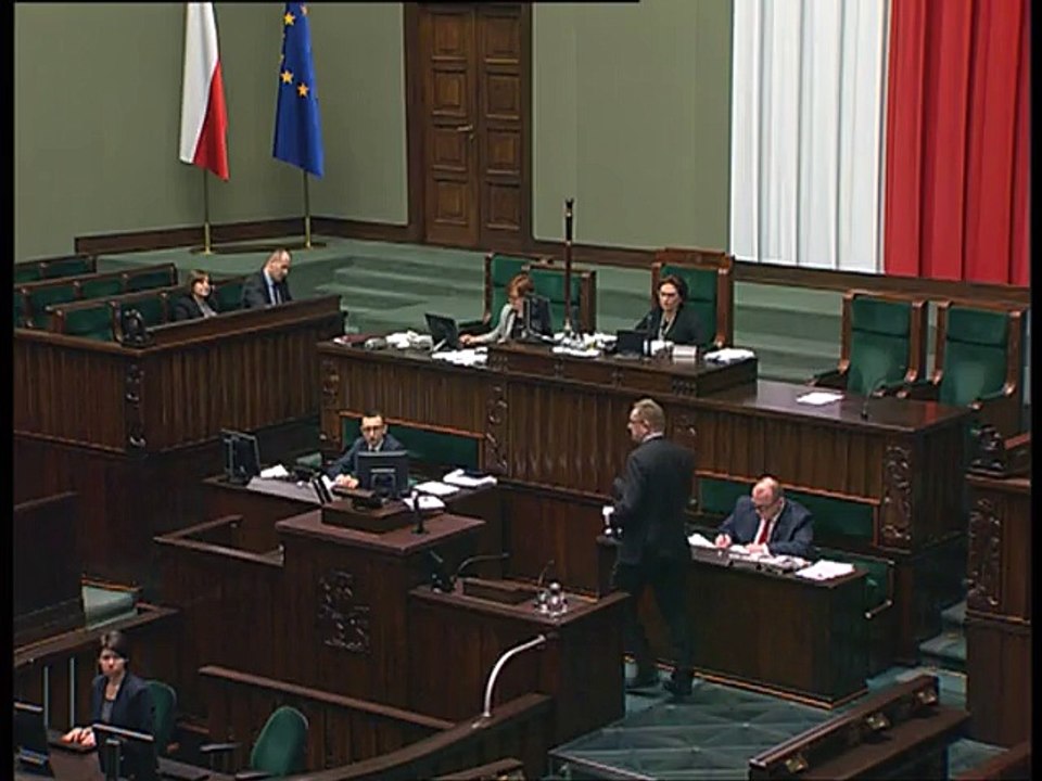 Poseł Ryszard Wilczyński - Wystąpienie z dnia 25 lutego 2016 roku.