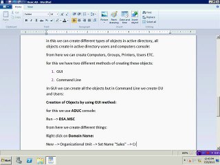 Basic Active Directory