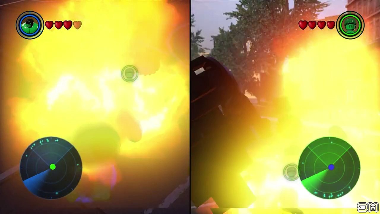 Lego Marvels Avengers Bruce Banners Hulk VS Lou Ferrignos Hulk