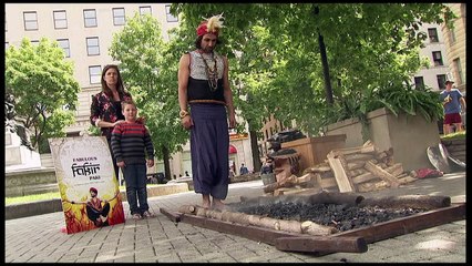 Kid Becomes Instant Firewalker