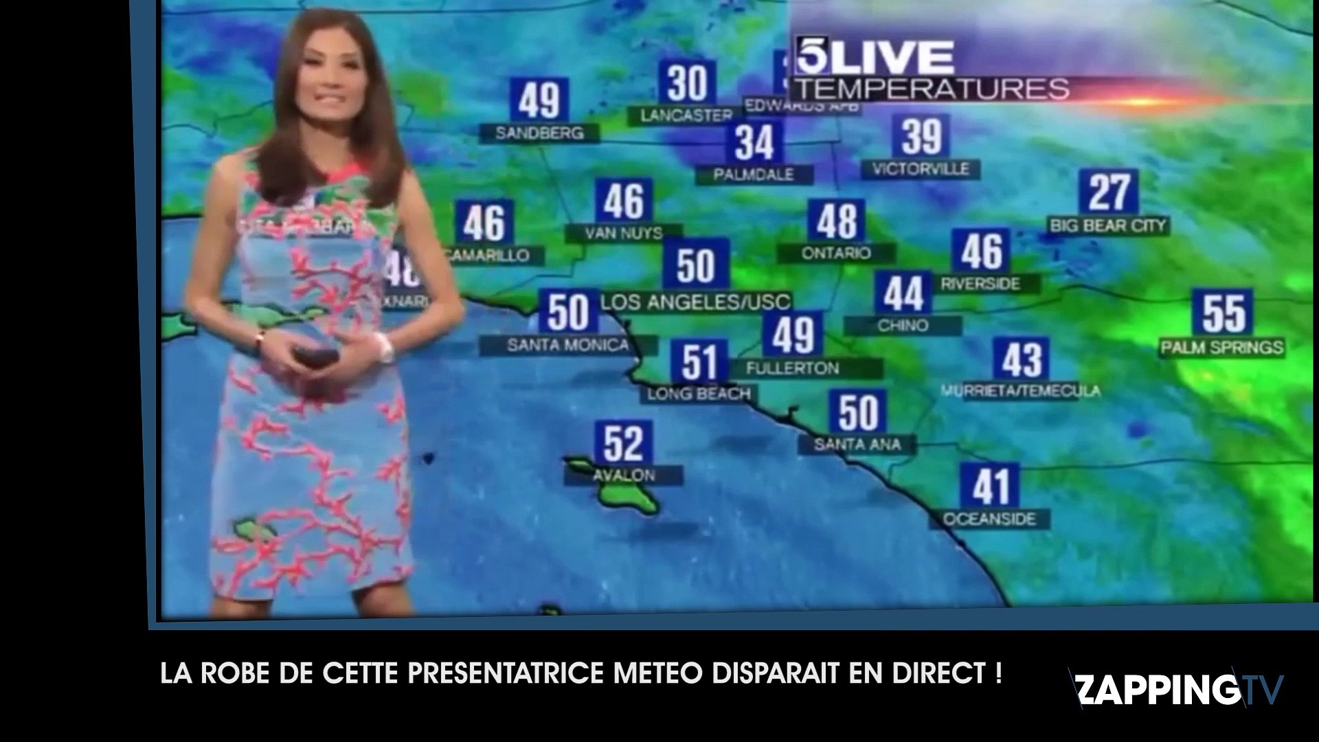 Miss Meteo Perd Sa Robe En Direct