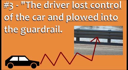 English Vocabulary - Lesson 1 - Car Accidents