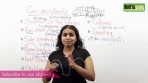 Car Accident Vocabulary - Free Spoken English lesson