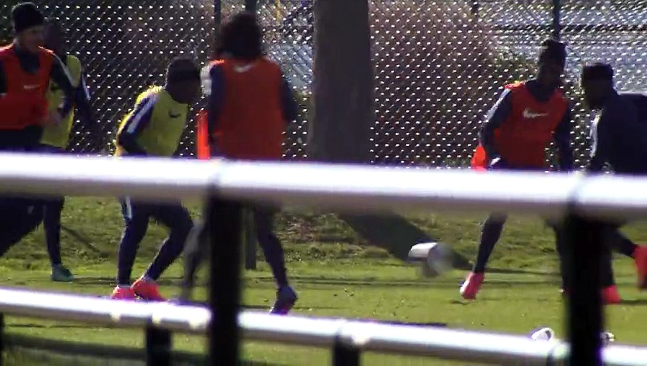 L1 - PSG - Aurier s'entraîne avec la réserve
