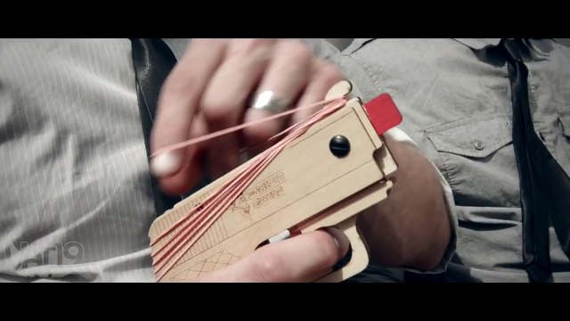 Semi-auto Rubber Band Pistol