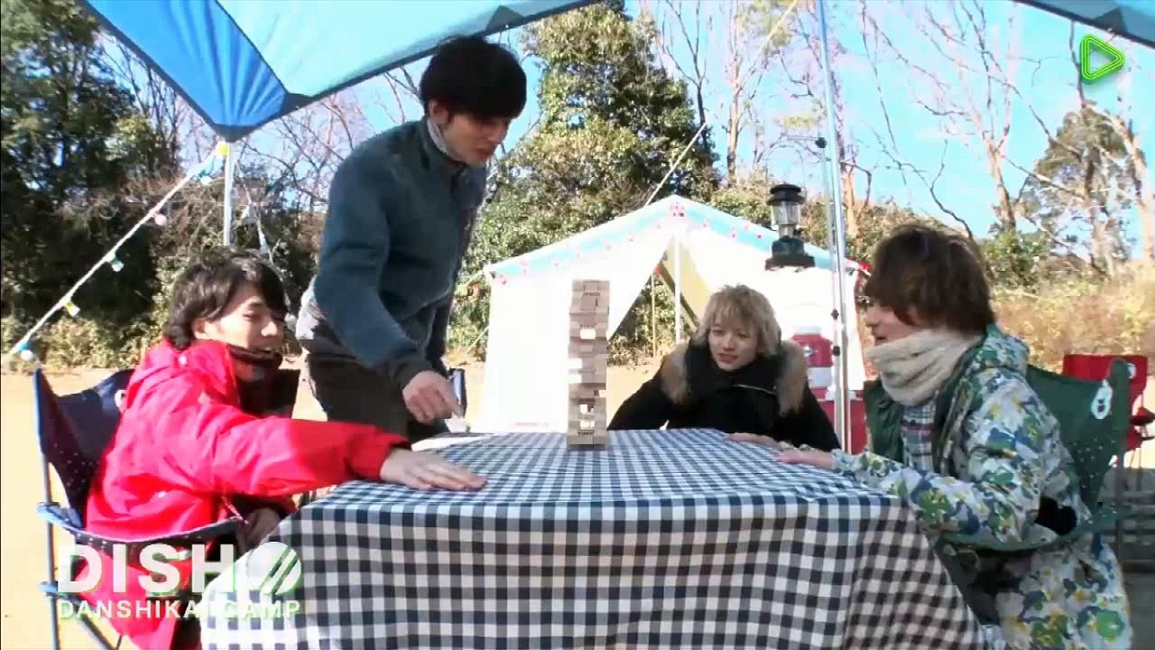 DISH//と男子会キャンプ #３「ジェンガ対決！」