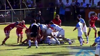 Highlights from Argentina’s 54-21 victory against Canada in round 4 of the Americas Rugby Championship .